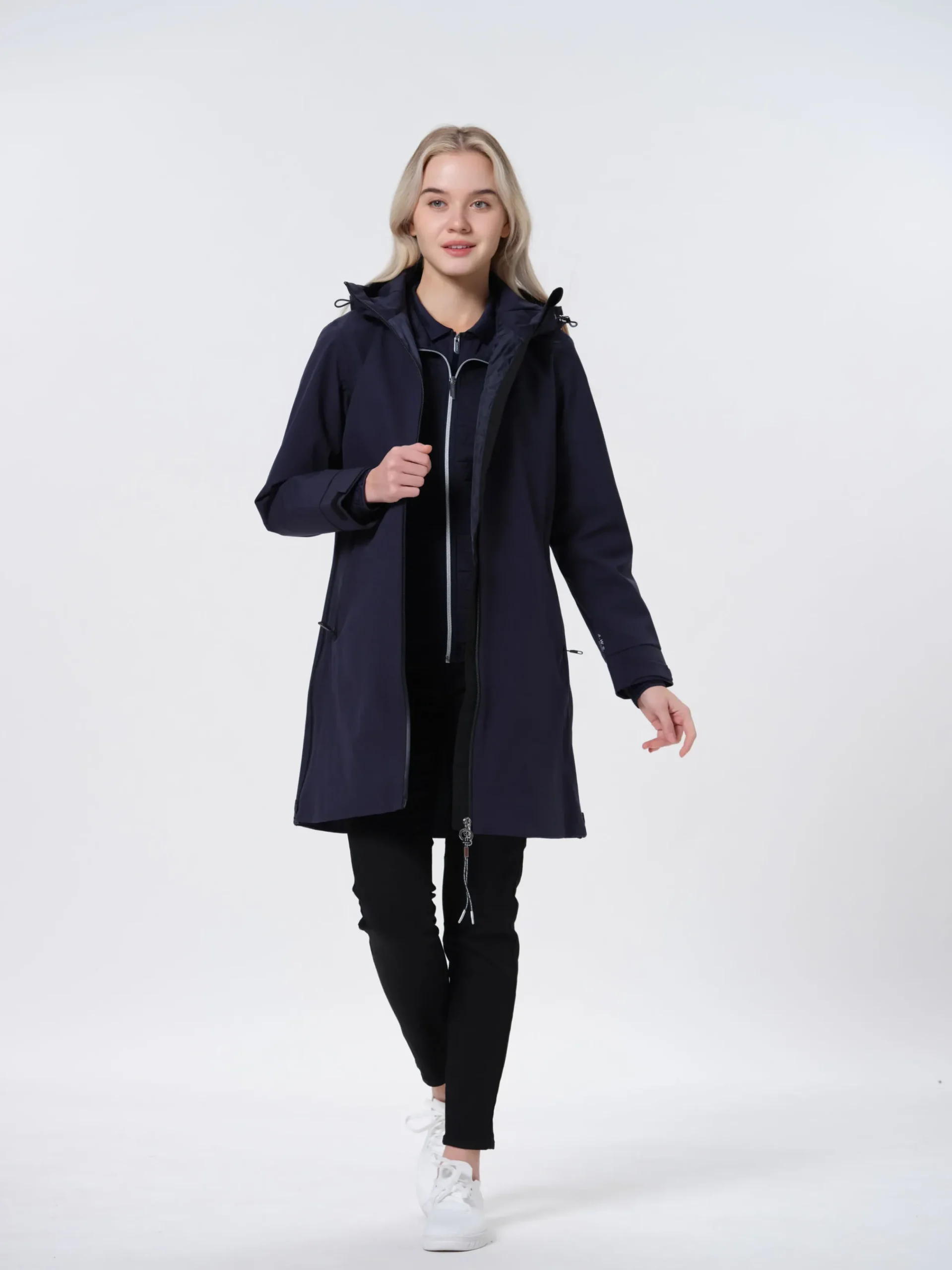 Outlet Ailio D Plus Size|Pitkät Takit