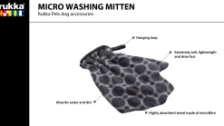 Micro washing mitten Tarvikkeet
