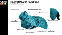 Hayton warm raincoat Koiran Sadetakit